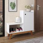 Sapateira Shoes Hall Entrada Assento 1 Porta Prateleiras Orga