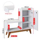 Sapateira Shoes Hall Entrada Assento 1 Porta Prateleiras Orga