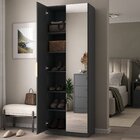 Sapateira Sublime 2 Portas Com Espelho 100% Mdf Grafitto