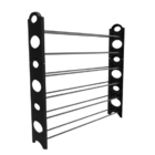 Sapateira Tub 80 Cm 24 Pares - Preto