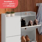 Sapateira Versa Home 2 Gavetas Basculante Branco - Telasul