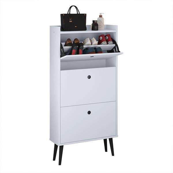 Sapateira Vertical Dark 3 Gavetas Basculantes Organizadora Ca