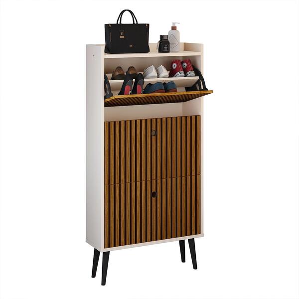 Sapateira Vertical Dark 3 Gavetas Basculantes Organizadora Ca
