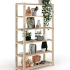 Sapateira Vertical De Madeira 6 Prateleiras