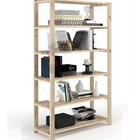 Sapateira Vertical De Madeira 6 Prateleiras