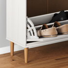 Sapateira Vertical Hall De Entrada 2 Portas 1 Gaveta Mikka Br