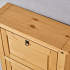 Sapateira Vertical Organizadora Madeira 3 Portas 15 Pares Rus