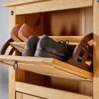 Sapateira Vertical Organizadora Madeira 3 Portas 15 Pares Rus