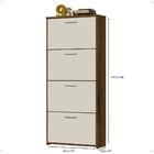 Sapateira Vertical Sophie 4 Portas Organizadoras Calçados Mas