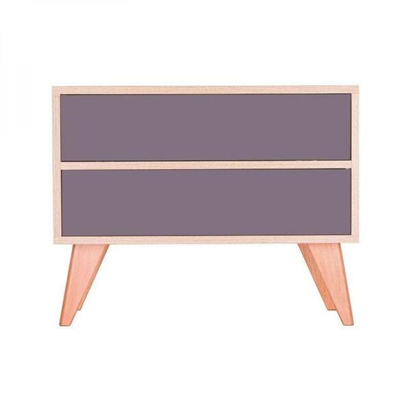 Sapateira Vicenza Carvalho E Cinza 72 X 40cm