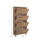 Sapateira Viena 4 Pt Carvalho