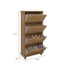 Sapateira Viena 4 Pt Noce Bronze