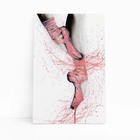 Sapatilha Ballet Arte Decorativo Sala Quadro Canvas 120x80cm