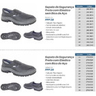 Sapato De Segurança Com Elástico Com Bico Bidensidade Nº 43 R