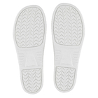 Sapato Ocupacional em Poliuretano N°43 Monodensidade Branco Kadesh