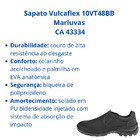 Sapato Segurança Vulcaflex 10vt48bb Marluvas Ca 43334 41 Café