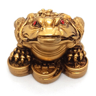 Sapo Da Riqueza Feng Shui Chan Chu Sorte Fortuna Poder 6cm