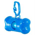 Saquinhos Cata Caca Coco Refil Com Suporte Para Cachorro Azul