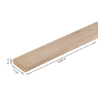 Sarrafo de Madeira Eucalipto Aplainada Natural 7x2x220cm Massol