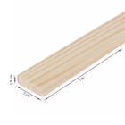 Sarrafo de Madeira Pinus Natural 7x1,9x100cm Madeiras Lega