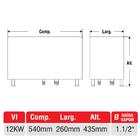 Sauna A Vapor Inox 12kw Com Quadro Bifásico 220v Albacete
