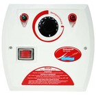 Sauna Seca 12kw Sodramar + Quadro Analógico + Seixo + Luminár