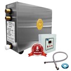 Sauna Vapor 6kw + Kit Completo C/ Porta Até 7 5m³ Impercap -