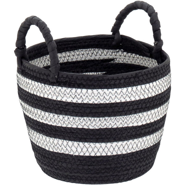 Sawalli Cesta Decorativa Organizadora Cachepô 18x24x24cm Fibr