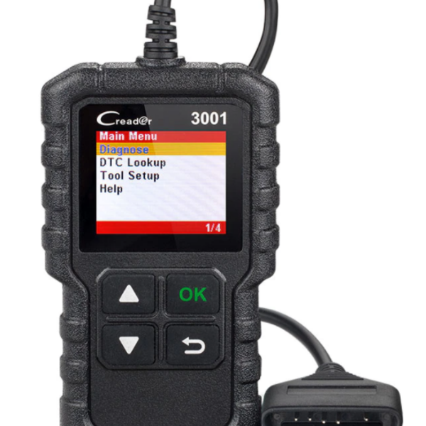 Scanner Automotivo Cr3001 Obd2 Leitor Código Portugues Obd2