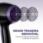 Secador Cabelo 2000w Scn-01 127v Preto Black Purple Mondial