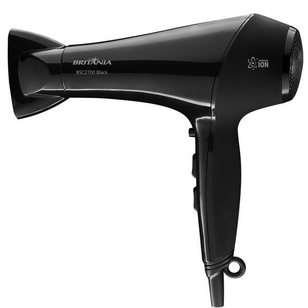 Secador De Cabelo Brit?nia Bsc2700 Black 1900w 220v | Leroy Merlin