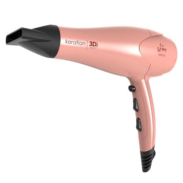 Secador De Cabelo Gama Italy Keration 3d, 2 Velocidades, 3 Temperaturas,  2200w - Pro 2050 110v | Leroy Merlin