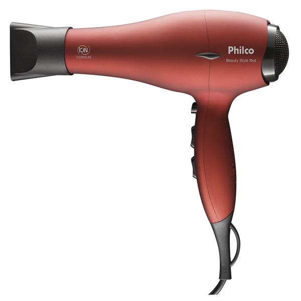 Secador De Cabelo Philco Beauty Style Red 1900w 127v