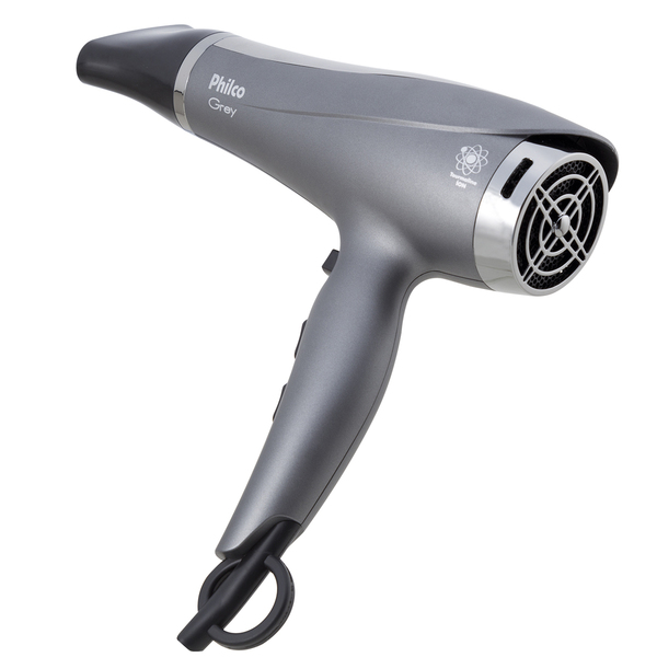 Secador De Cabelo Philco Grey 2100w 127v