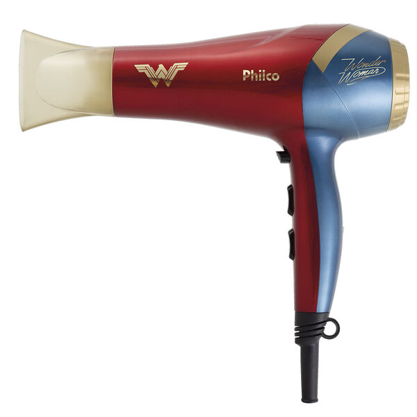 Secador De Cabelos Philco Psc15 Mulher Maravilha 127v