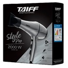 Secador De Cabelos Taiff Style Pro 2000w Prata - 220v