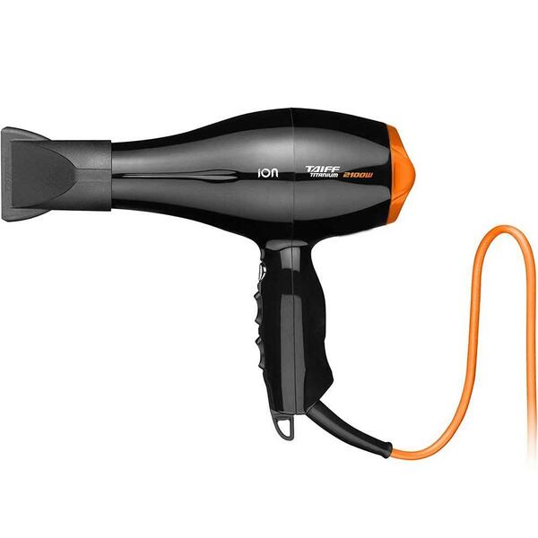 Secador De Cabelos Taiff Titanium 2100w Laranja 220v