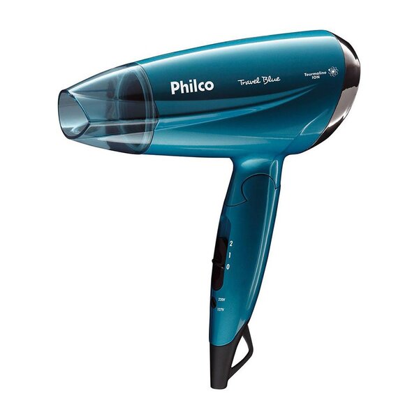 Secador De Cabelos Travel Ion Tourmaline Philco