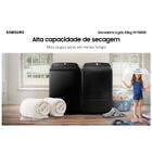 Secadora A Gás Sensor Dry Dv7000r Black 20kg - Samsung