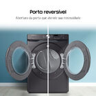 Secadora A Gás Sensor Dry Dvg6000 Black 20kg 127v