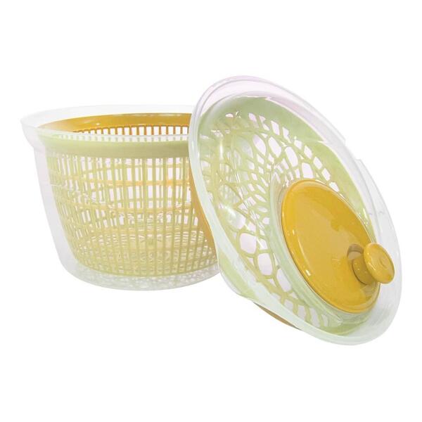Secadora Centrífuga De Salada De Plástico Amarelo 25cm 5l - C