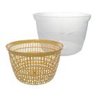 Secadora Centrífuga De Salada De Plástico Amarelo 25cm 5l - C