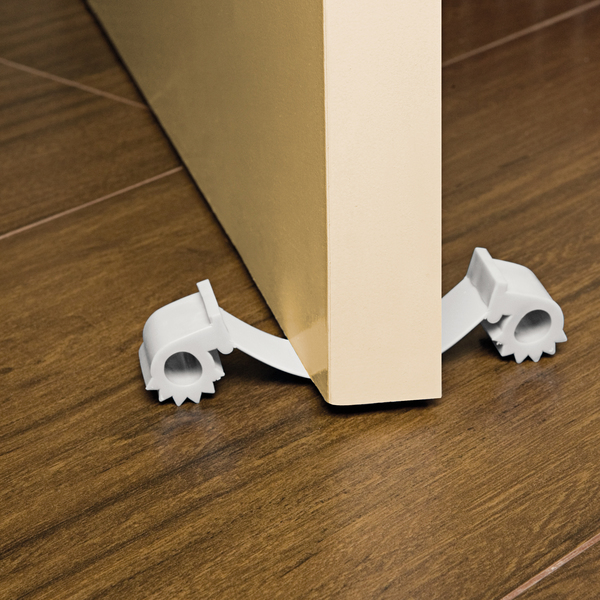 Segurador de Porta em Plástico Branco 38x28mm OR91100 Ordene