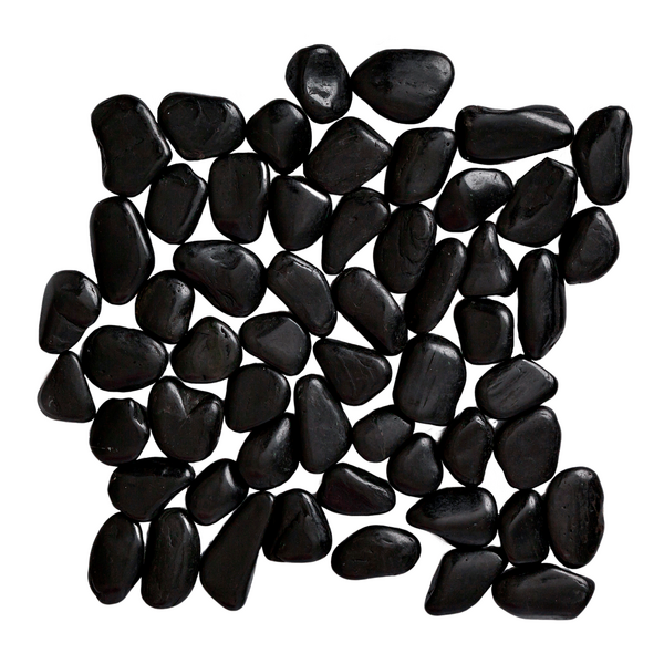 Seixo de Pedra Pedra SPZ09M 30,5x30,5x0,6cm Glass Mosaic