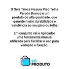 Sela Trinca Fissura Piso Telha Parede Branco Kit 2 E Aplic.