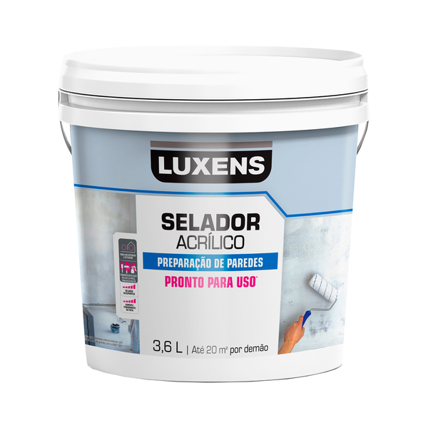 Selador Acrílico Interno e Externo 3,6L Luxens