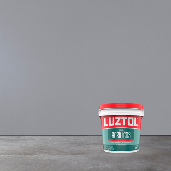 Selador Primer Acrílico Cinza Claro 3,6L Luztol