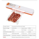 Seladora A Vacuo Selador De Alimentos Embaladora Portatil Joi