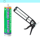 Selante Acrílico Base Dágua Cinza Com Aplicador Preto