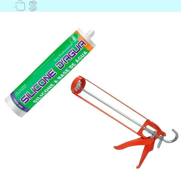 Selante Acrílico Branco Preenche Fissura Trinca C/aplicador